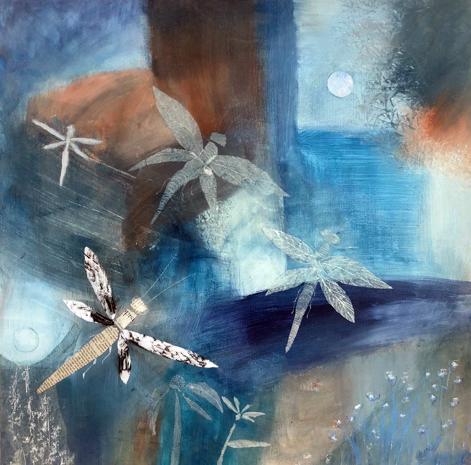 Uta_Schock_Malerei_Oel_Libellenflug