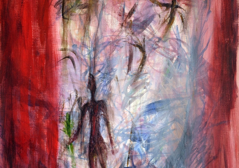 Uta_Schock_Malerei_Acryl_Am_Abgrund