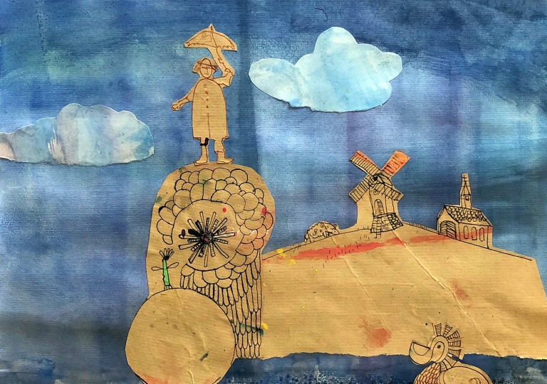 Uta_Schock_Malerei_Mischtechnik_Cloudbusting