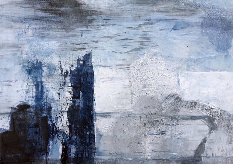 Uta_Schock_Malerei_Mischtechnik_Traumlandschaft